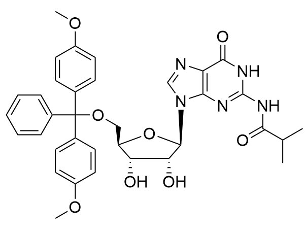 5'-O-(4,4'-二甲氧基三苯甲基)-N2-異丁?；?2'-鳥苷
